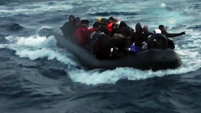 nani - Ege Denizi'nde yasa dışı göçle mücadele - İZMİR  Videosu