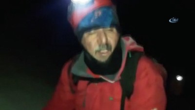sparta -  Kahramanmaraşlı dağcılardan Berit Dağı’na gece tırmanışı  Videosu