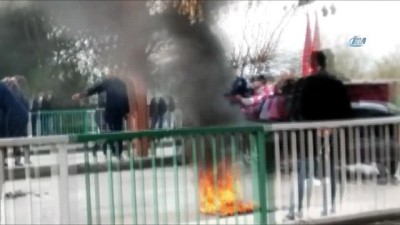 emniyet mudurlugu -  Köprüyü trafiğe kapattı, kendini yakmak istedi  Videosu