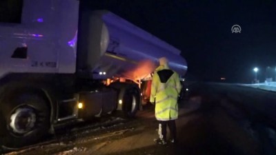 karayollari - Erzincan'da kar yağışı Videosu