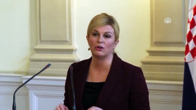 dis politika - Hırvatistan Cumhurbaşkanı Kitarovic Bosna Hersek'te - Basın toplantısı - SARAYBOSNA Videosu