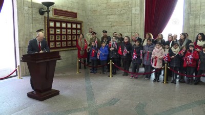 kabir ziyareti - İngiltere'nin Ankara Büyükelçisi Dominick Chilcott Anıtkabir'i ziyaret etti - ANKARA  Videosu