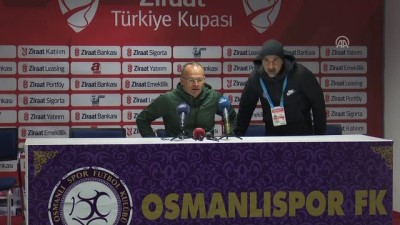 teknik direktor - Osmanlıspor-Beşiktaş maçının ardından - ANKARA Videosu