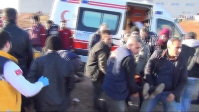 mobilya -  Otomobille servis aracı çarpıştı: 9 yaralı Videosu