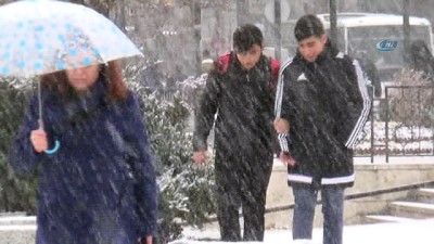 kar temizleme -  Sivas'ta özlenen kar yağışı başladı  Videosu