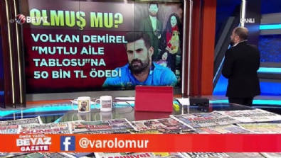 Volkan ''Mutlu Aile Tablosu''na 50 bin TL ödedi 