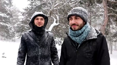pazar gunu - Abant'ta kar kalınlığı 45 santimetre olarak ölçüldü - BOLU Videosu