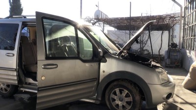 alisveris - Araç kundaklaması güvenlik kamerasına yansıdı - EDİRNE  Videosu