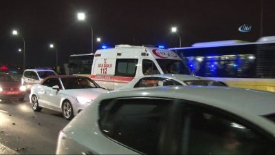 saglik ekibi -  Haliç Köprüsü’nde kaza: 2 yaralı  Videosu