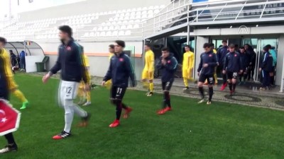 yildizli - Hazırlık maçı - 17 Yaş Altı Milli Futbol Takımı, Romanya ile 0-0 berabere kaldı - ANTALYA Videosu