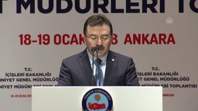 emniyet muduru - İl Emniyet Müdürleri Toplantısı - Emniyet Genel Müdürü Altınok - ANKARA  Videosu