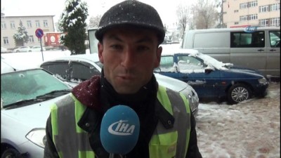 kullar -  Kar yağışı kazaları beraberinde getirdi  Videosu