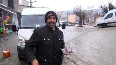 hava sicakliklari -  Kulp’a mevsimin ilk karı yağdı  Videosu