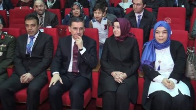 ovunc madalyasi - Şehit yakınları ve gazilere 'Devlet Övünç Madalyası ve Beratı Tevcih Töreni' (3) - ANKARA  Videosu