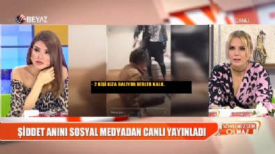 soylemezsem olmaz - Şiddet anını sosyal medyadan canlı yayınladı  Videosu