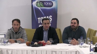 basin toplantisi - TOFAŞ, ligin ilk yarısından memnun - BURSA Videosu