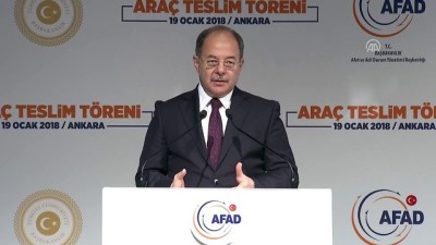minas - Başbakan Yardımcısı Akdağ - AFAD araç teslim töreni (2) - ANKARA  Videosu