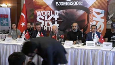 kadin sporcu - Erzurum’da Snowboard SBX Dünya Kupası heyecanı başlıyor Videosu