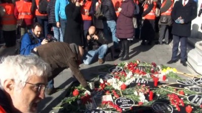 anma toreni -  Hrant Dink, Agos Gazetesi önünde anıldı Videosu