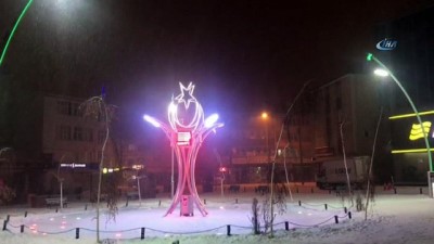 koy yollari -  Kars'ta kar yağışı nedeniyle 39 köy yolu ulaşıma kapandı  Videosu