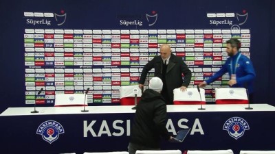 kirmizi kart - Kasımpaşa - Aytemiz Alanyaspor maçının ardından - Hikmet Karaman - İSTANBUL Videosu