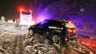 kaygan zemin - Malatya'da kar yağışı  Videosu