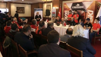 basin toplantisi - Snowboard Boardercross Dünya Şampiyonası öncesi basın toplantısı - ERZURUM Videosu