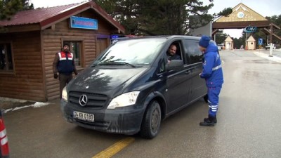 yabanci turist -  Uludağ’da sömestr tatili öncesi olağanüstü güvenlik  Videosu