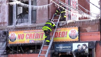 mobilya - ABD'de yangın: 16 yaralı - NEW YORK Videosu
