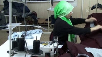 tekstil fabrikasi - Devlet desteğiyle 3 kıtaya pantolon ihraç ediyorlar - MUŞ  Videosu