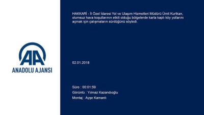 koy yollari - Doğu Anadolu'da kış - HAKKARİ  Videosu