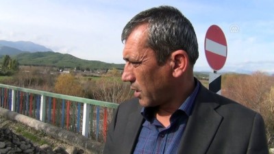 siddetli yagis - Hasarlı köprüden tehlikeli geçiş - MUĞLA Videosu