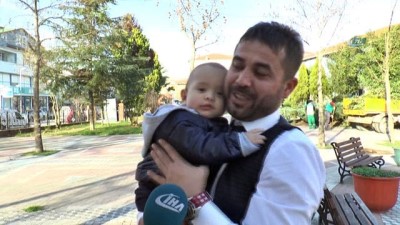 sehir ici -  - Kahraman şoför, hayatını kurtardığı 11 aylık Asaf Ömer’i ziyaret etti Videosu