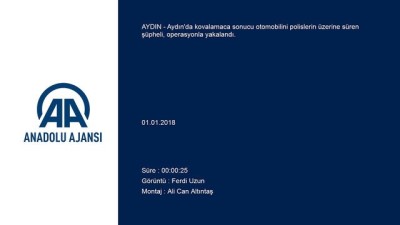 trol - Otomobili polislerin üzerine süren şüpheli yakalandı - AYDIN  Videosu