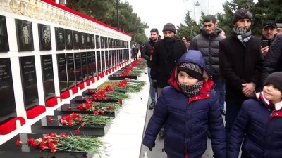 bagimsizlik - Azerbaycan'da 'Kanlı Ocak' kurbanları anılıyor - BAKÜ  Videosu