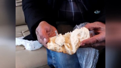 cay kasigi -  Ekmekten çay kaşığı çıktı, sosyal medya yıkıldı  Videosu