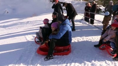 karne hediyesi - Ergan Dağı'nda kayak sezonu açıldı - ERZİNCAN Videosu
