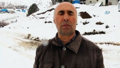  Erzincan'da 32 köy yolu kar yağışı nedeniyle ulaşıma kapandı