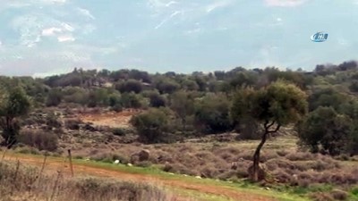 askeri arac -  Afrin'deki PKK/PYD hedeflerine 2 top atışı yapıldı  Videosu