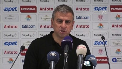 bulduk - Antalyaspor-Beşiktaş maçının ardından - Hamza Hamzaoğlu - ANTALYA Videosu