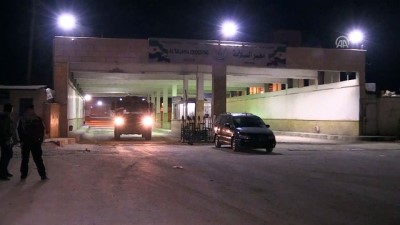 askeri arac - Askeri araçlar Halep'in Azez ilçesine doğru geçiş yaptı - AZEZ  Videosu