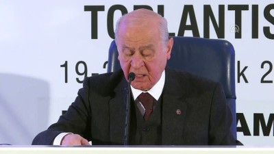 basin toplantisi - Bahçeli: ''PKK sınırlarımızda destek görmektedir'' - ANKARA  Videosu