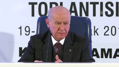 basin toplantisi - Bahçeli soruları cevapladı - ANKARA  Videosu