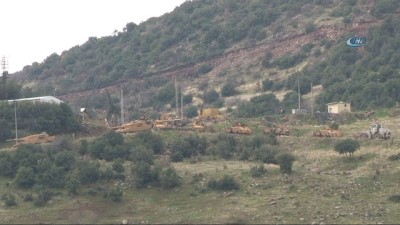 askeri arac -  Başbakan Binali Yıldırım'ın kara harekatının başladığı nokta dediği 'Gülbaba' mevki böyle görüntülendi  Videosu
