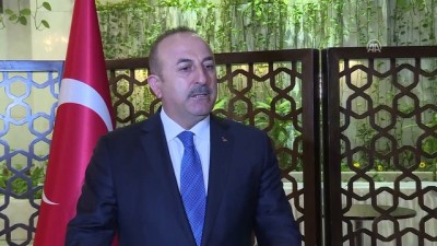 basin mensuplari - Dışişleri Bakanı Çavuşoğlu, gazetecilerin sorularını yanıtladı (1) - BAĞDAT Videosu