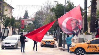 yildizli - Hataylılardan askerlere Türk bayraklı destek Videosu