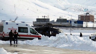 helikopter -  Hizan'da çığ düştü: 5 şehit Videosu
