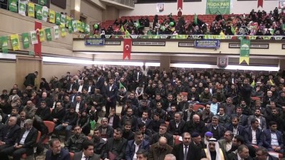 il kongresi - HÜDA PAR Genel Başkanı Yapıcıoğlu: 'ABD bu memlekette hiçbir zaman savaş bitmesin istiyor' - ŞANLIURFA Videosu