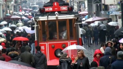 kalaba -  İstiklal Caddesi'nde ilginç görüntü  Videosu