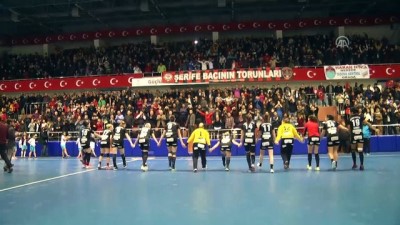 Kastamonu Belediyespor-Byasen Handball Elite hentbol maçının ardından - KASTAMONU